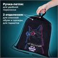 Мешок для обуви BRAUBERG, с петлёй, карман на молнии, 47х37 см, "Movie time", 270910 270910