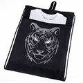 Мешок для обуви BRAUBERG, с петлёй, карман на молнии, 47х37 см, "Tiger", 271610 271610