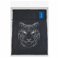 Мешок для обуви BRAUBERG, с петлёй, карман на молнии, 47х37 см, "Tiger", 271610 271610