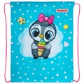 Мешок для обуви ПИФАГОР, 1 отделение, 40х32 см, "Smart penguin", 271602 271602