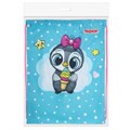 Мешок для обуви ПИФАГОР, 1 отделение, 40х32 см, "Smart penguin", 271602 271602