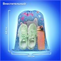 Мешок для обуви ПИФАГОР, 1 отделение, 42х34 см, "Yummy cupcake", 271603 271603