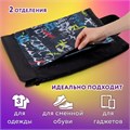Мешок для обуви ЮНЛАНДИЯ с ручками, боковой карман на молнии, 46х36 см, "Graffiti", 272408 272408