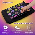 Мешок для обуви ЮНЛАНДИЯ с ручками, боковой карман на молнии, 46х36 см, "Patches", 272406 272406