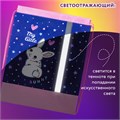 Мешок для обуви ЮНЛАНДИЯ, плотный, светоотражающая полоса, 46х36 см, "Fluffy tail", 272409 272409
