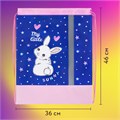 Мешок для обуви ЮНЛАНДИЯ, плотный, светоотражающая полоса, 46х36 см, "Fluffy tail", 272409 272409