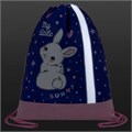 Мешок для обуви ЮНЛАНДИЯ, плотный, светоотражающая полоса, 46х36 см, "Fluffy tail", 272409 272409