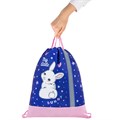 Мешок для обуви ЮНЛАНДИЯ, плотный, светоотражающая полоса, 46х36 см, "Fluffy tail", 272409 272409
