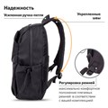 Мешок для обуви ЮНЛАНДИЯ, с ручками, боковой карман на молнии, 46х36 см, "Fresh", 271063 271063