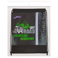 Мешок для обуви ЮНЛАНДИЯ, светоотражающая полоса, 47х37 см, "Offroad", 229168 229168