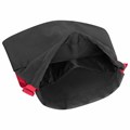 Рюкзак спортивный мешок HEIKKI PACK (ХЕЙКИ), 2 отделенения, увеличенный объем, 40х35 см, черно-красный, 272420 272420