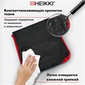 Рюкзак спортивный мешок HEIKKI PACK (ХЕЙКИ), 2 отделенения, увеличенный объем, 40х35 см, черно-красный, 272420 272420