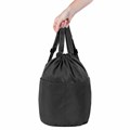 Рюкзак спортивный мешок HEIKKI PACK (ХЕЙКИ), 2 отделения, увеличенный объем, 40х35 см, черный, 272419 272419