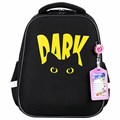 Ранец BRAUBERG FIT, 2 отделения, "Dark cat", 38х27х14 см, 272026 272026
