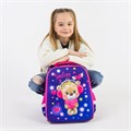 Ранец BRAUBERG FIT, 2 отделения, "Smiling bear", 3D-панель, 38х27х14 см, 270614 270614