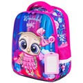 Ранец BRAUBERG FIT, 2 отделения, "Wonderful night", 3D-панель, 38х27х14 см, 270616 270616