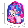 Ранец BRAUBERG FIT, 2 отделения, "Wonderful night", 3D-панель, 38х27х14 см, 270616 270616