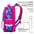 Ранец BRAUBERG FIT, 2 отделения, "Wonderful night", 3D-панель, 38х27х14 см, 270616 270616