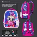 Ранец BRAUBERG FIT, 2 отделения, "Wonderful night", 3D-панель, 38х27х14 см, 270616 270616