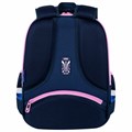 Ранец BRAUBERG FIT, 2 отделения, Night watcher, СВЕТЯЩИЙСЯ, 38х27х14 см, 273108 273108
