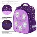 Ранец BRAUBERG KIDS STANDARD, 2 отделения, "Playing kittens", 36х28х14 см, 272038 272038