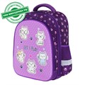 Ранец BRAUBERG KIDS STANDARD, 2 отделения, "Playing kittens", 36х28х14 см, 272038 272038