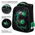Ранец BRAUBERG KIDS START, 1 отделение, 2 кармана, "Green ball", 35х26х13 см, 272092 272092
