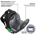 Ранец BRAUBERG KIDS START, 1 отделение, 2 кармана, "Green ball", 35х26х13 см, 272092 272092