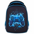 Ранец BRAUBERG KIDS START, 1 отделение, 2 кармана, Digital gamepad, 3D-панель, 35х26х13 см, 273152 273152