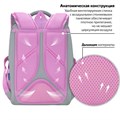 Ранец BRAUBERG LIGHT, 1 отделение, с брелоком, "Cat patches", плюшевые нашивки, 36х26х13 см, 272030 272030