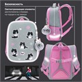 Ранец BRAUBERG LIGHT, 1 отделение, с брелоком, "Cat patches", плюшевые нашивки, 36х26х13 см, 272030 272030