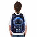 Ранец BRAUBERG LIGHT, 1 отделение, с брелоком, "Evil robot", 3D-панель, 36х26х13 см, 272028 272028