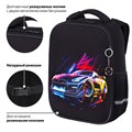 Ранец BRAUBERG LIGHT, 1 отделение, с брелоком, "Neon drift", 36х26х13 см, 272027 272027