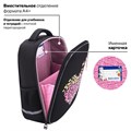 Ранец BRAUBERG LIGHT, 1 отделение, с брелоком, "Shining heart", фольгированная печать, 36х26х13 см, 272029 272029