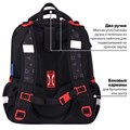 Ранец BRAUBERG LUMINOUS, 2 отделения, с брелоком, "Danger", СВЕТЯЩИЙСЯ РИСУНОК, 38х29х16 см, 272069 272069