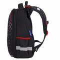 Ранец BRAUBERG LUMINOUS, 2 отделения, с брелоком, "Danger", СВЕТЯЩИЙСЯ РИСУНОК, 38х29х16 см, 272069 272069