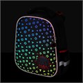 Ранец BRAUBERG LUMINOUS, 2 отделения, с брелоком, "Danger", СВЕТЯЩИЙСЯ РИСУНОК, 38х29х16 см, 272069 272069