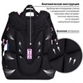 Ранец BRAUBERG LUMINOUS, 2 отделения, с брелоком, "Diamonds", СВЕТЯЩИЙСЯ РИСУНОК, 38х29х16 см, 272070 272070
