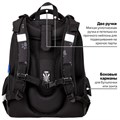 Ранец BRAUBERG LUMINOUS, 2 отделения, с брелоком, "Paws", СВЕТЯЩИЙСЯ РИСУНОК, 38х29х16 см, 271366 271366
