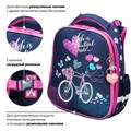 Ранец BRAUBERG PREMIUM, 2 отделения, с брелком, "Beautiful ride", 38х29х16 см, 270594 270594