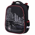 Ранец BRAUBERG PREMIUM, 2 отделения, с брелком, "City car", LED ЛАМПОЧКИ, 38х29х16 см, 271356 271356