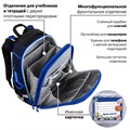 Ранец BRAUBERG PREMIUM, 2 отделения, с брелком, "Digital lava", СВЕТЯЩИЙСЯ, 38х29х16 см, 272015 272015