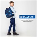 Ранец BRAUBERG PREMIUM, 2 отделения, с брелком, "Digital lava", СВЕТЯЩИЙСЯ, 38х29х16 см, 272015 272015