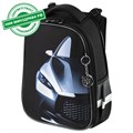 Ранец BRAUBERG PREMIUM, 2 отделения, с брелком, "Fast car", 38х29х16 см, 270600 270600