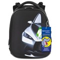 Ранец BRAUBERG PREMIUM, 2 отделения, с брелком, "Fast car", 38х29х16 см, 270600 270600