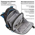 Ранец BRAUBERG PREMIUM, 2 отделения, с брелком, "Moon", СВЕТЯЩИЙСЯ, 38х29х16 см, 229905 229905