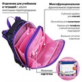 Ранец BRAUBERG PREMIUM, 2 отделения, с брелком, "Neon cat", 38х29х16 см, 271352 271352