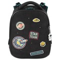 Ранец BRAUBERG PREMIUM, 2 отделения, с брелком, "Space mission", LED ЛАМПОЧКИ, 38х29х16 см, 270599 270599