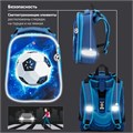 Ранец BRAUBERG PREMIUM, 2 отделения, с брелком, Sports, 38х29х16 см, 227814 227814