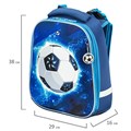 Ранец BRAUBERG PREMIUM, 2 отделения, с брелком, Sports, 38х29х16 см, 227814 227814